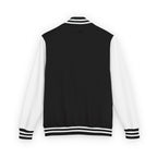 SANTINO Black & White Letterman Jacket