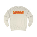 SANTINO Retro 'Crafty Work' Graphic Sweatshirt – Vintage Bubble Letter Crewneck