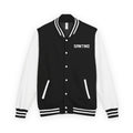 SANTINO Black & White Letterman Jacket